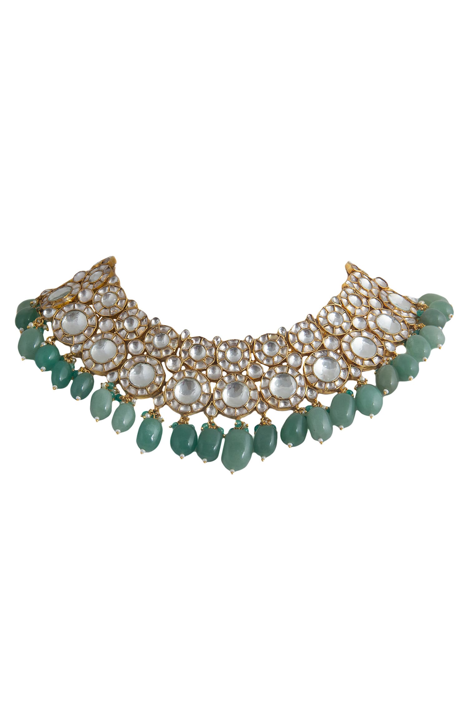 Bead Drop Necklace Set 
