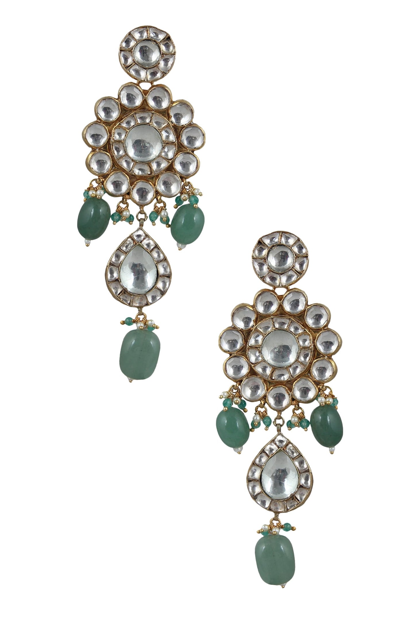 Bead Drop Necklace Set 