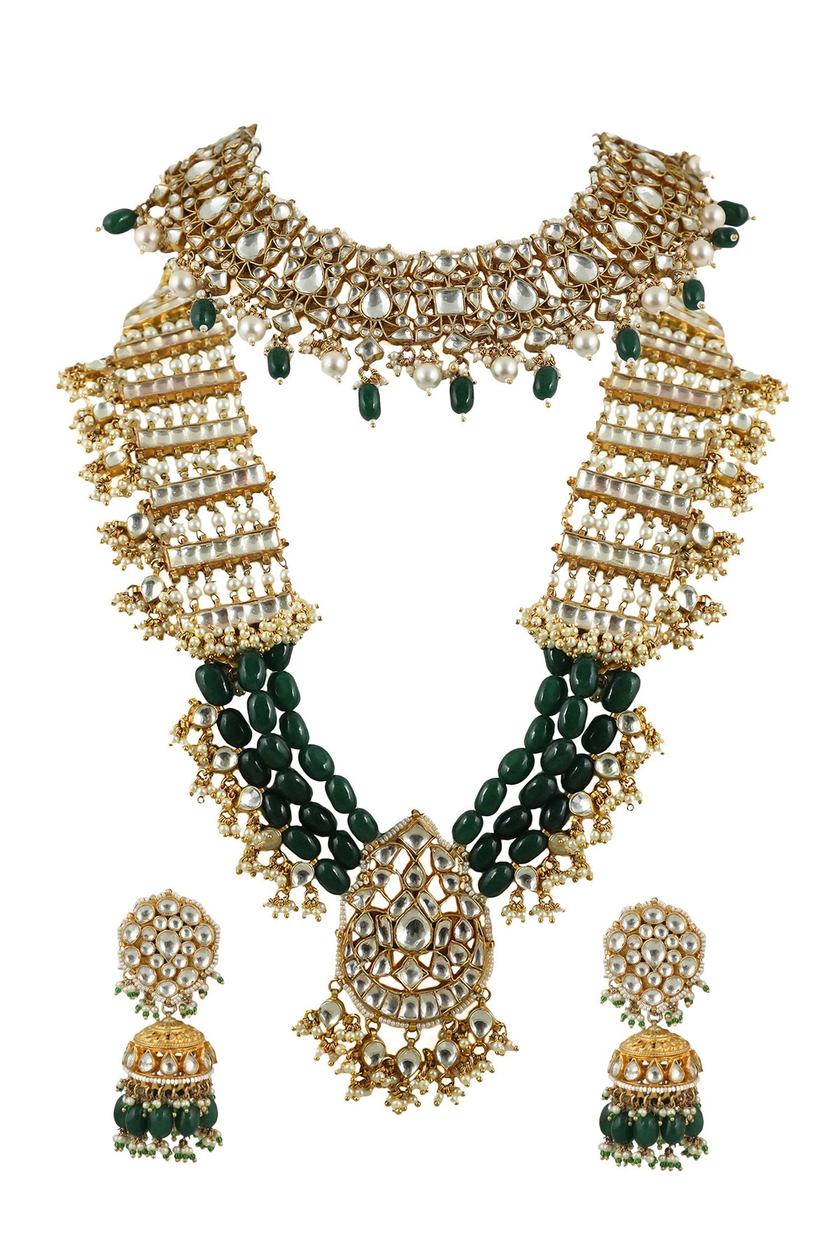   Layered Pendant Necklace Set 