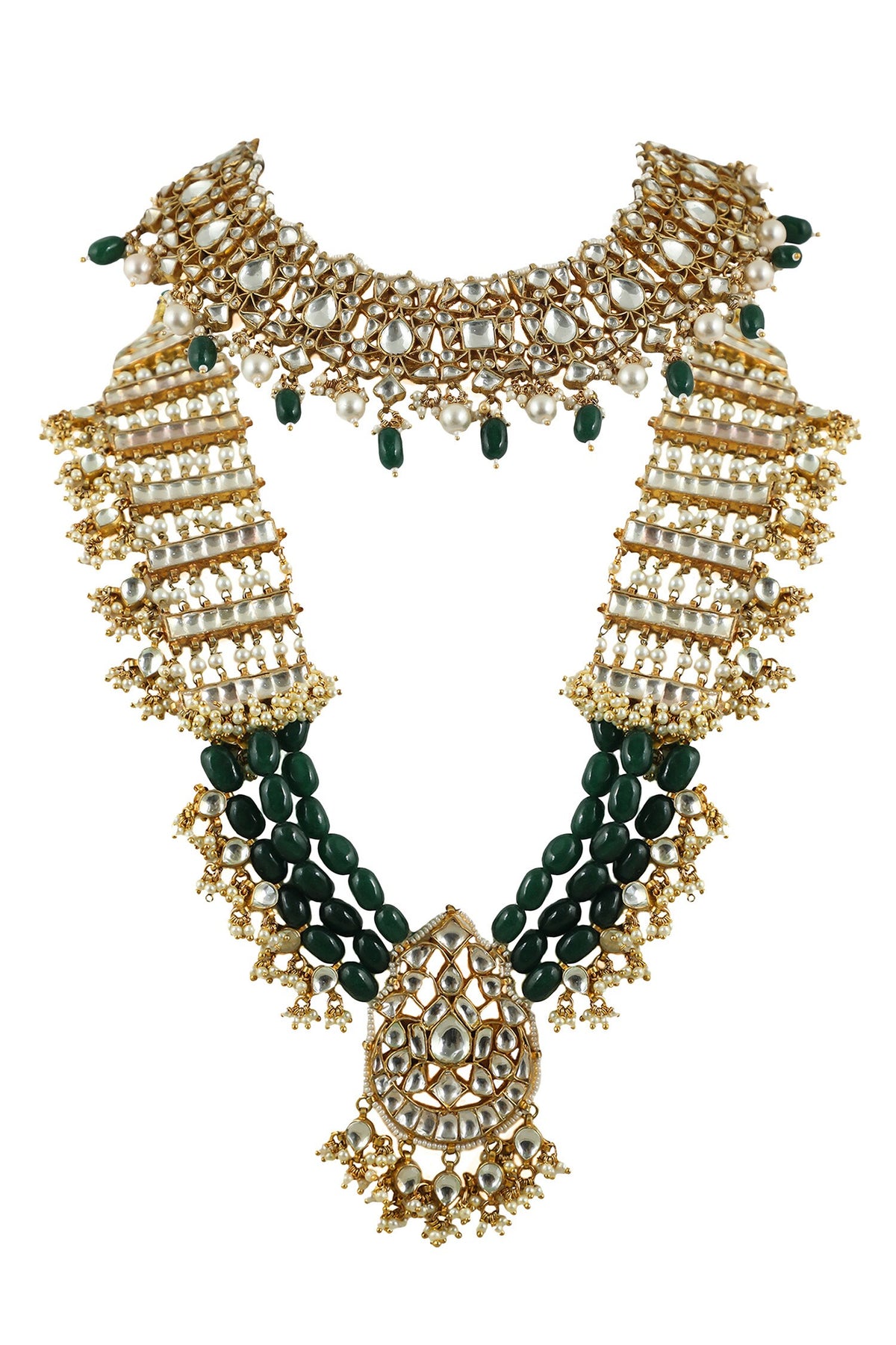   Layered Pendant Necklace Set 