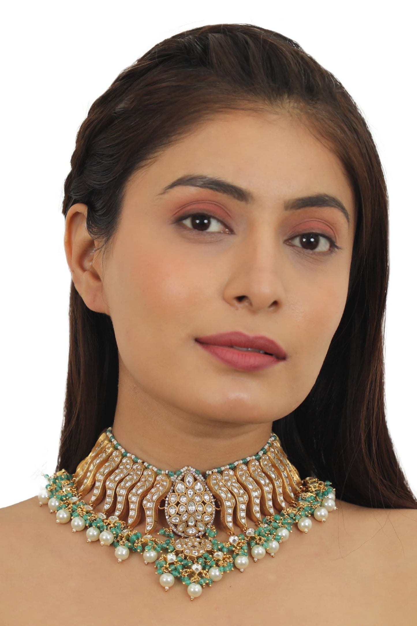 Bead Drop Necklace Set 