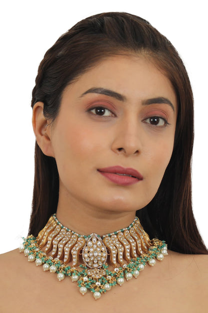 Bead Drop Necklace Set 