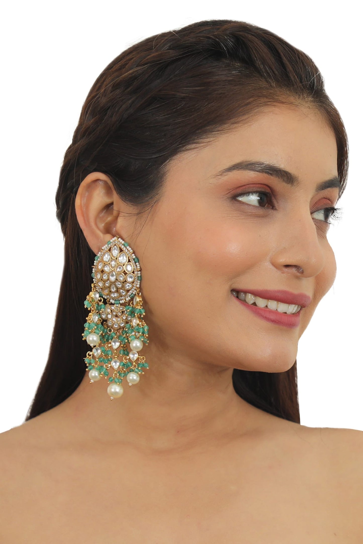 Bead Drop Necklace Set 