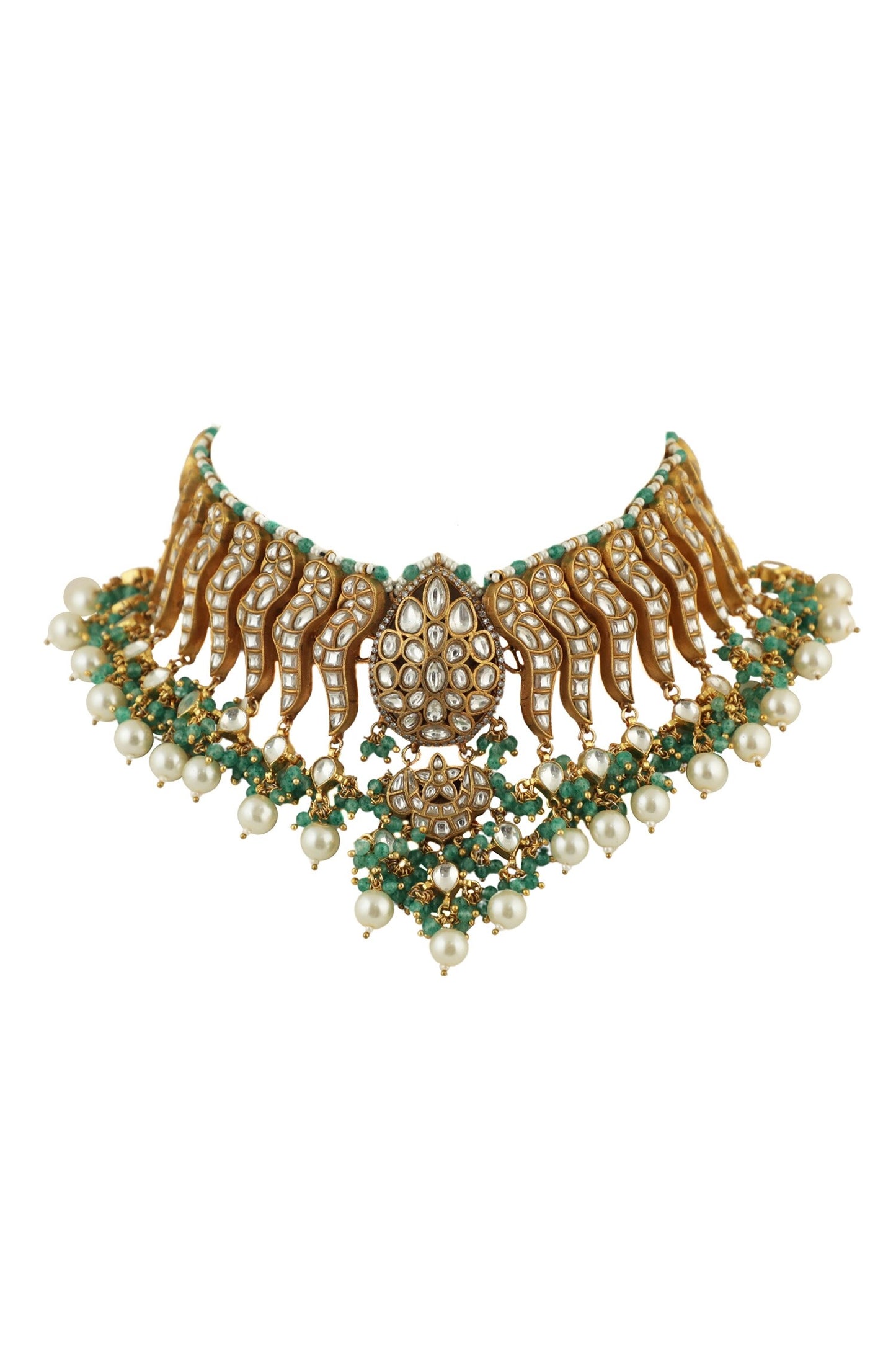 Bead Drop Necklace Set 