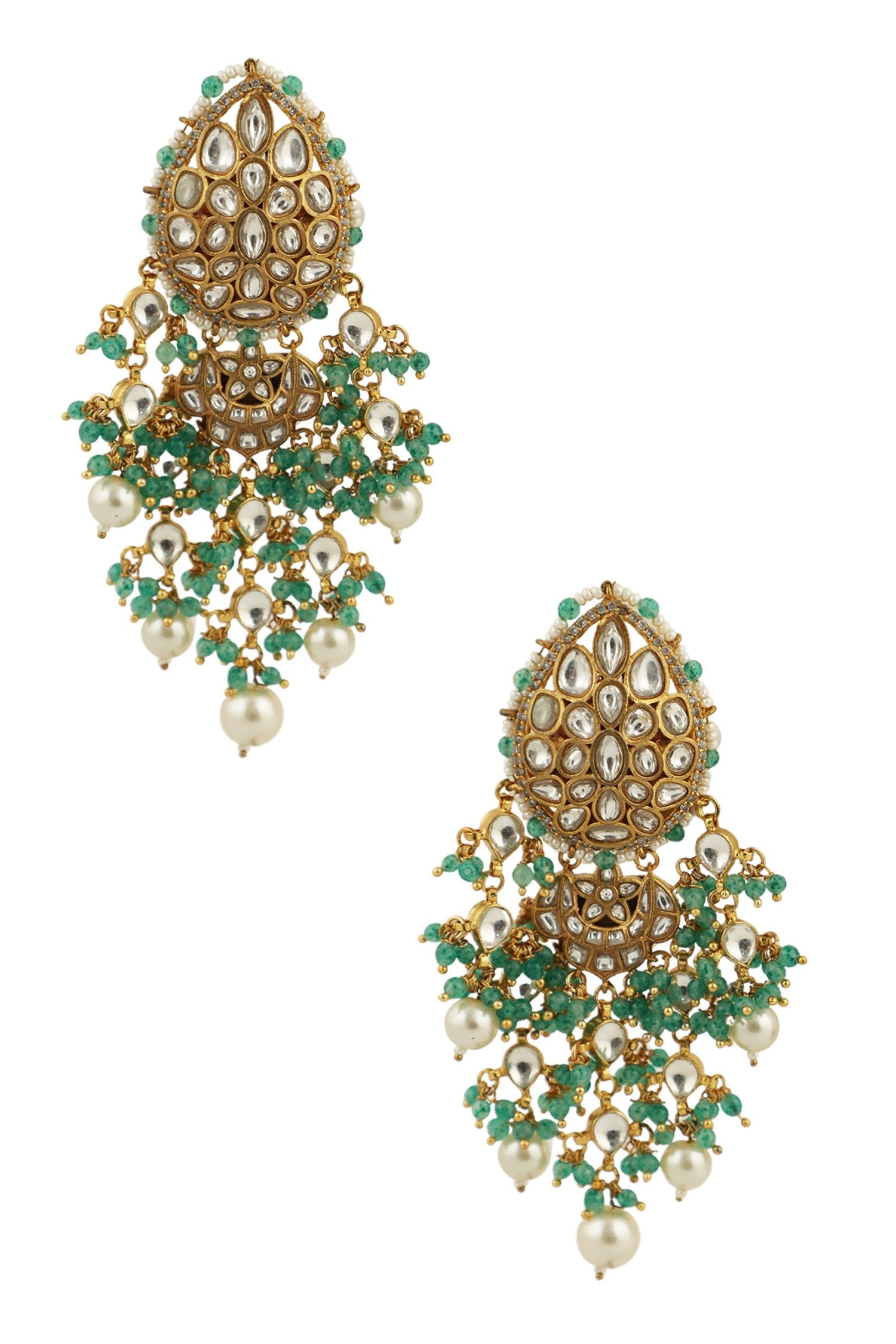 Bead Drop Necklace Set 