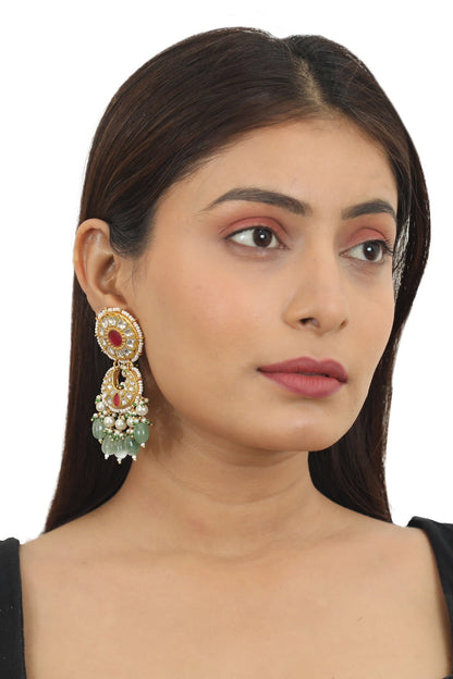 Stone Embellished Necklace Set 