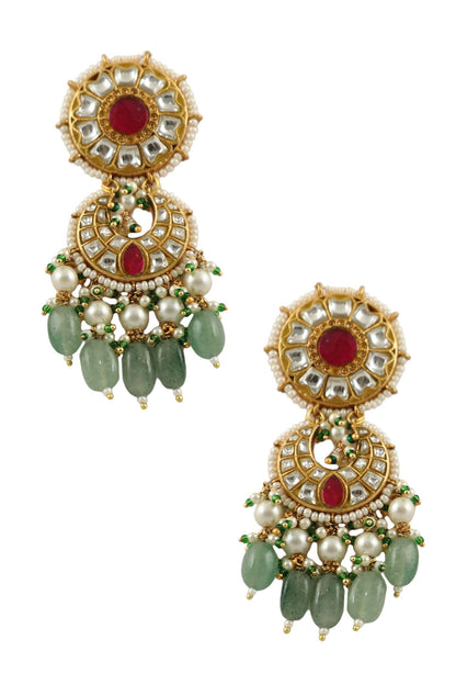Stone Embellished Necklace Set 