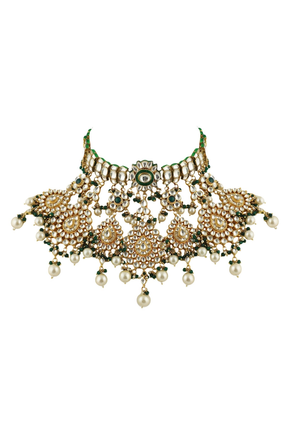 Bead Drop Necklace Set 