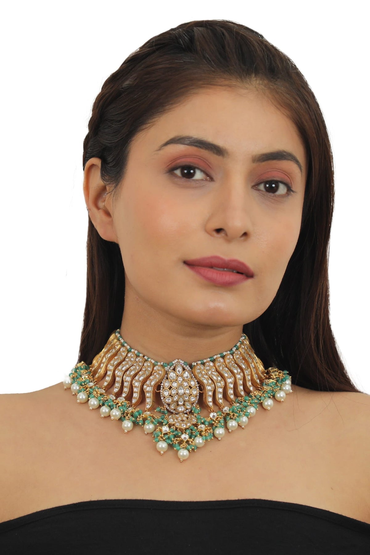 Carved Necklace Set 
