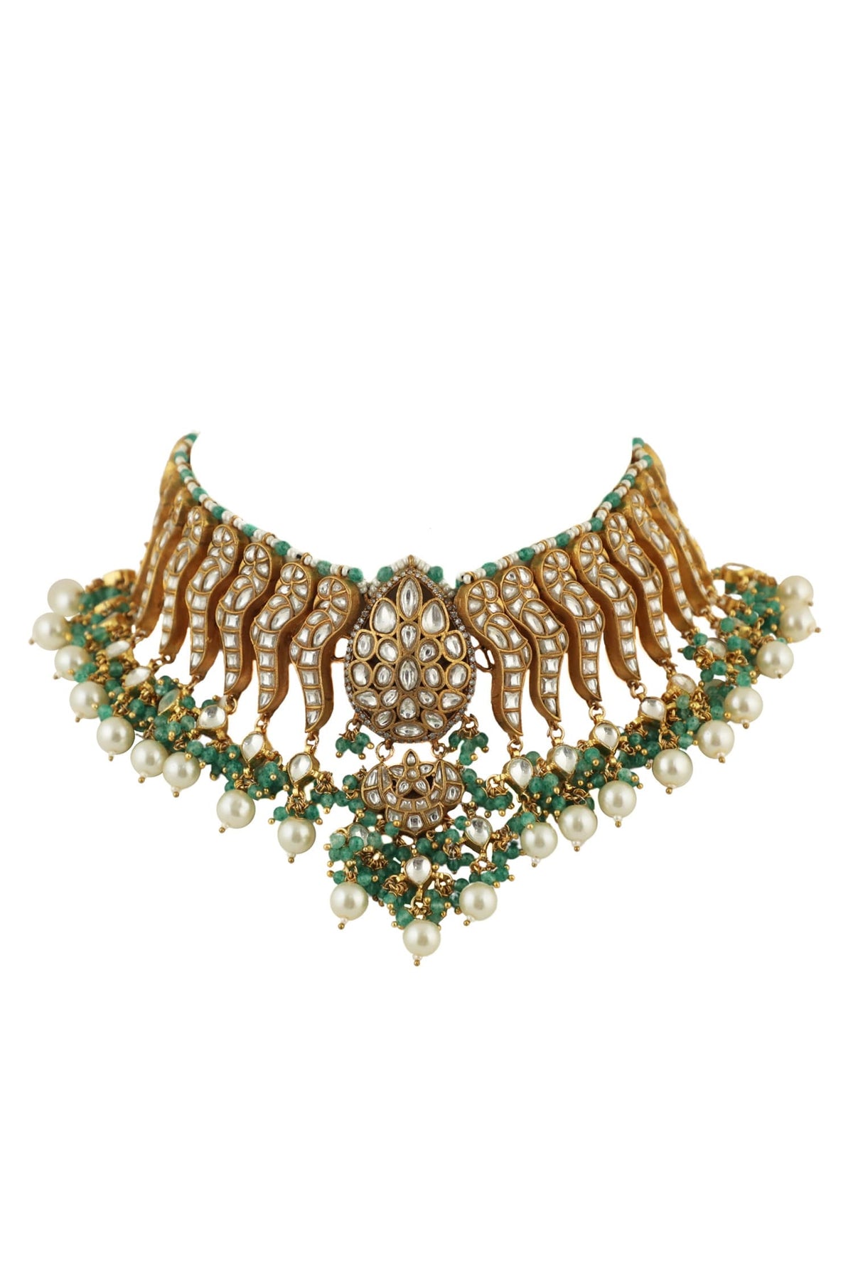 Carved Necklace Set 