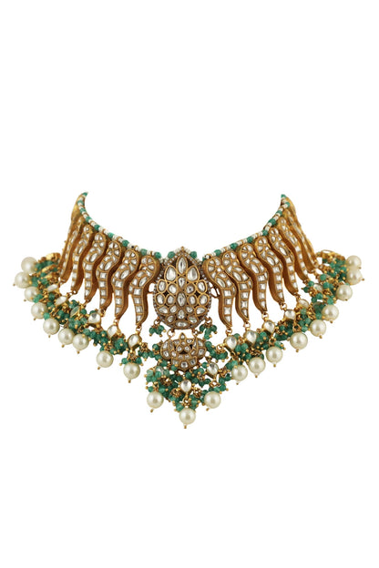 Carved Necklace Set 