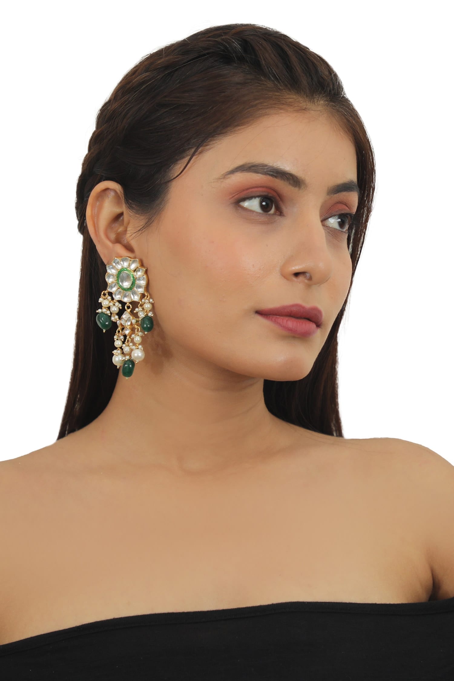 Bead Drop Necklace Set 