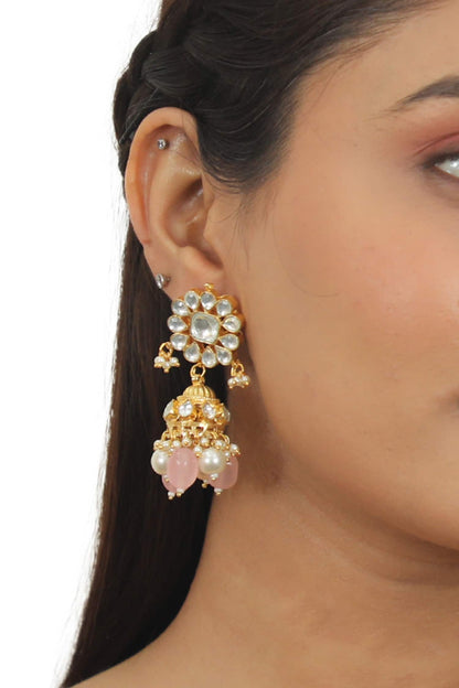 Stone Embellished Necklace Set 