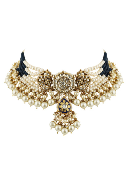 Bead Drop Necklace Set 