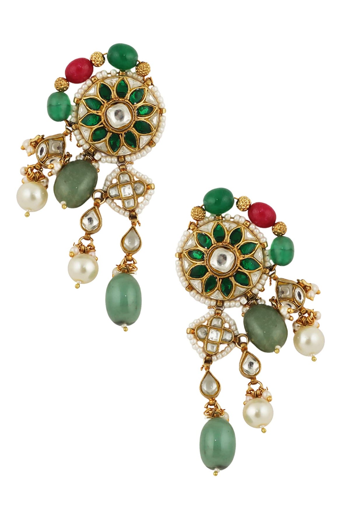 Stone Embellished Necklace Set 