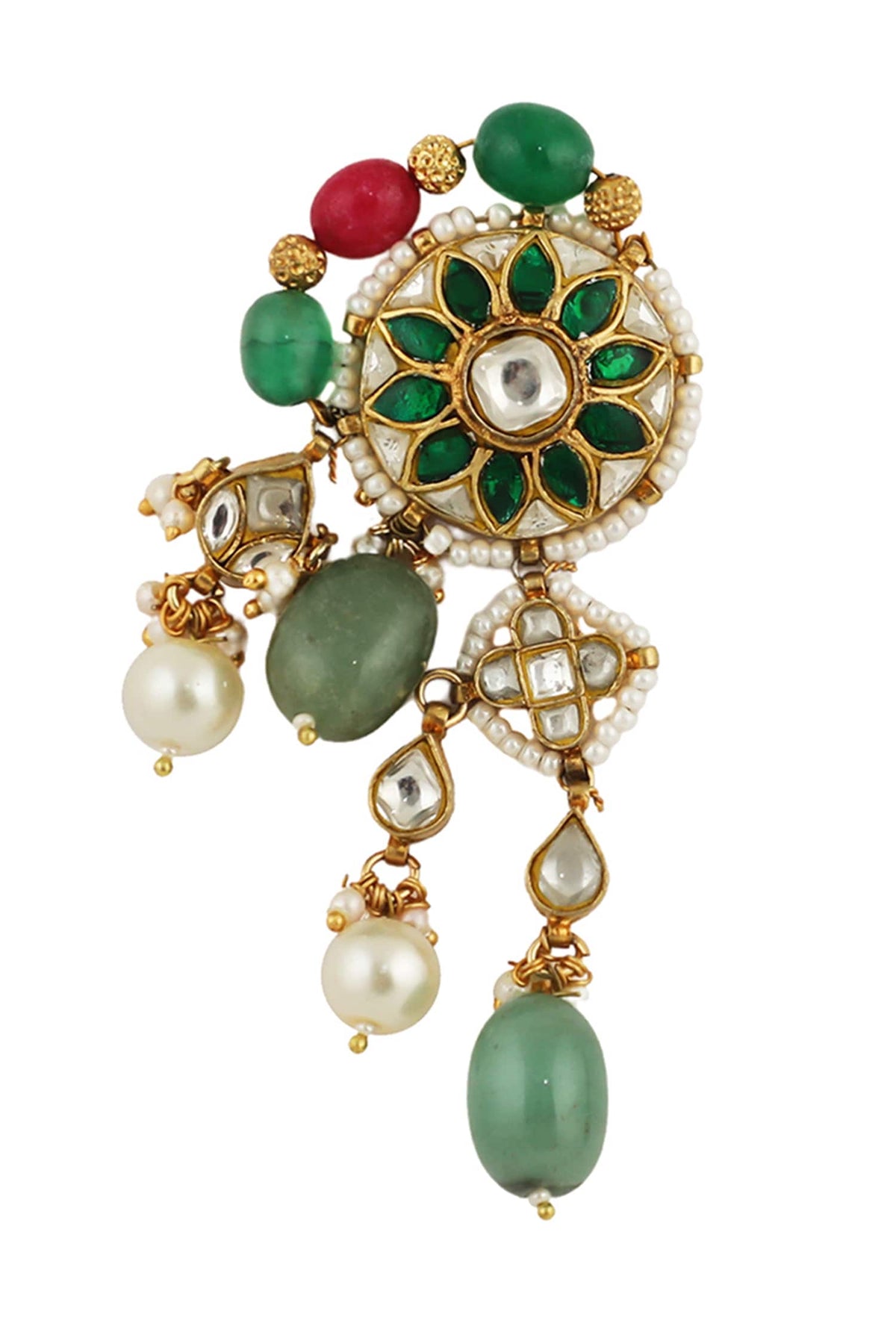 Stone Embellished Necklace Set 