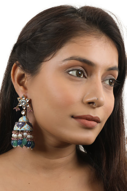 Embellished Mina Work Choker Set 