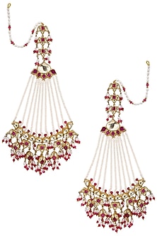 Gold Plated Long Passa Earrings