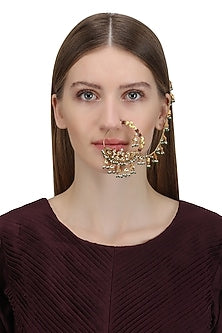 Gold Plated Pahadi Nose Ring
