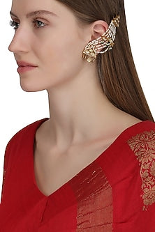 Gold Plated Mogra Earrings