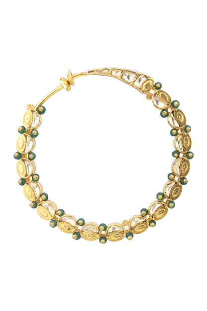 Gold Plated Tabla Nose Ring