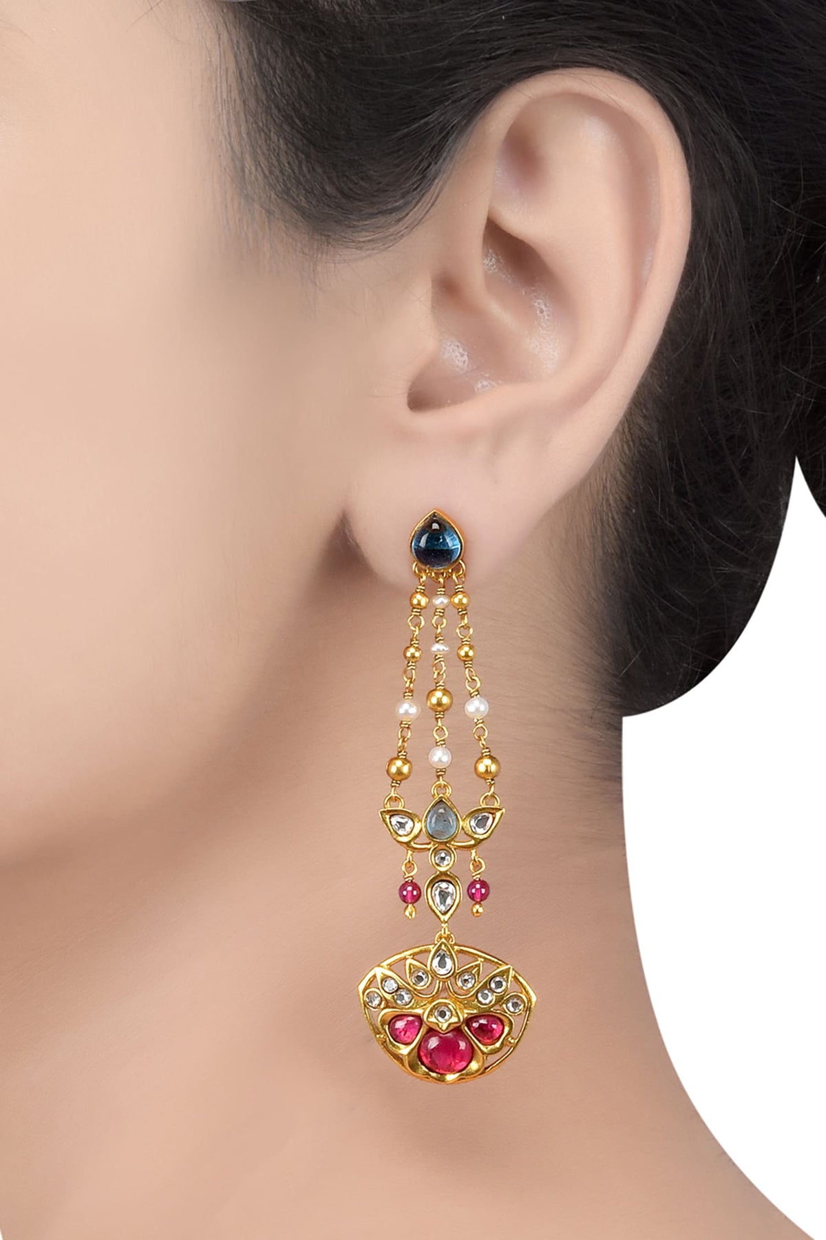  Stone Chain Danglers 