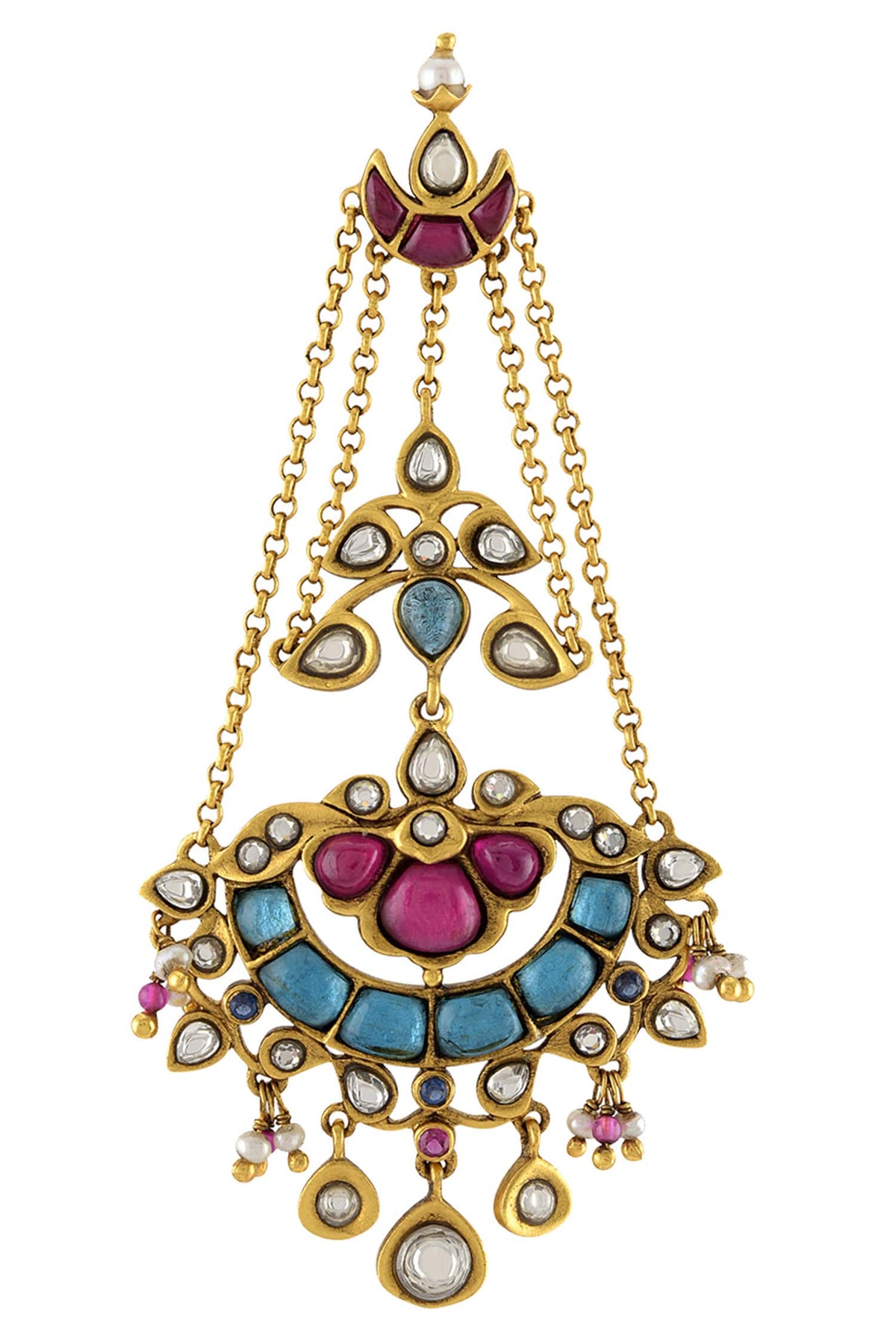 Moon Stone Danglers 