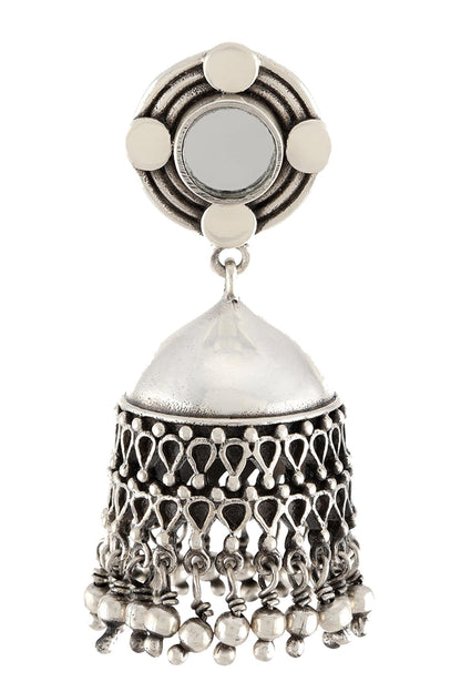 Mirror Jhumkas 