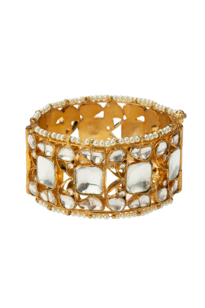 Cutwork Stone Bangle 
