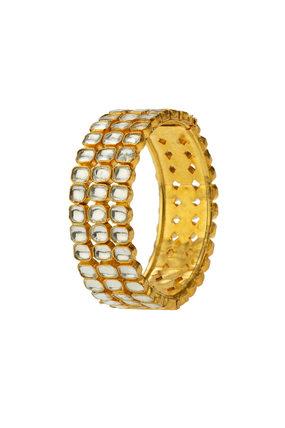 Geometric Stone Bangle - Single Pc 
