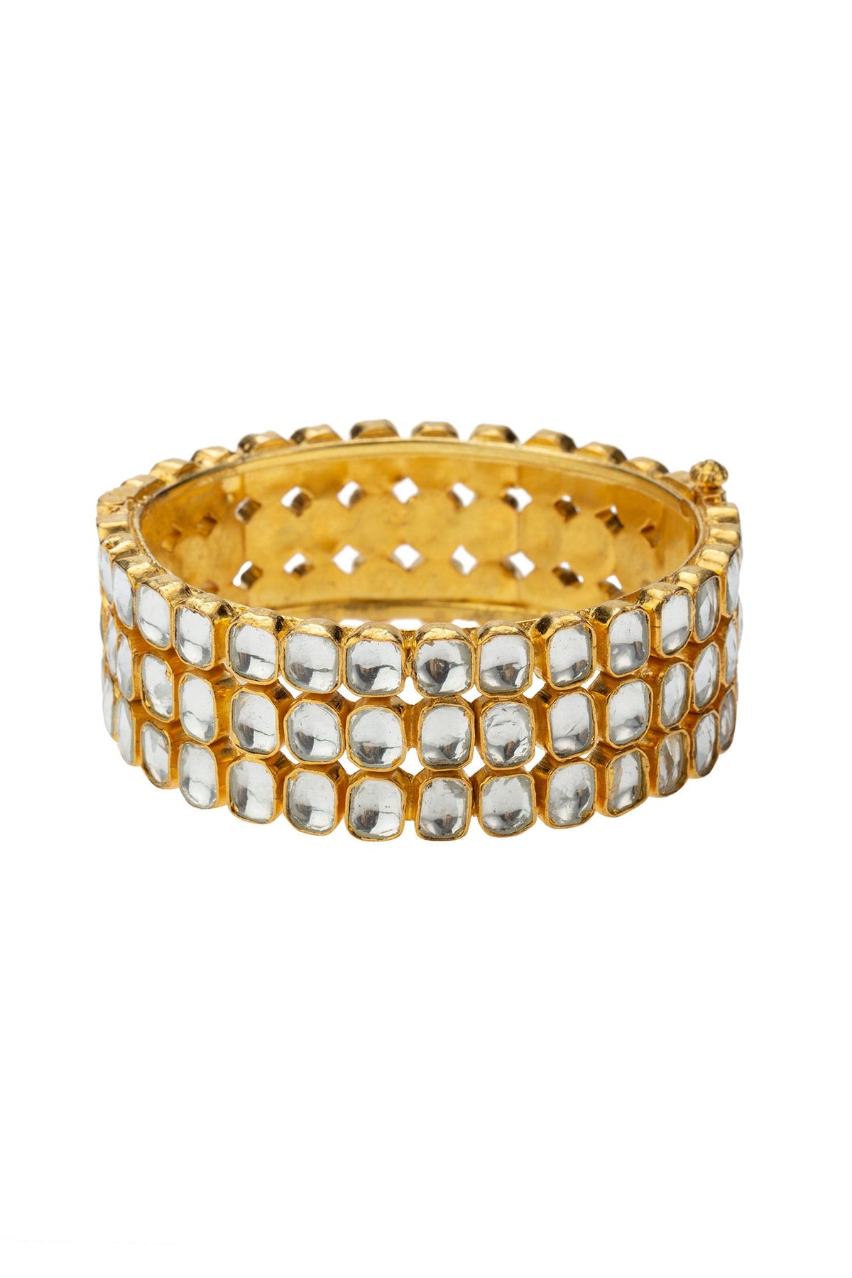 Geometric Stone Bangle - Single Pc 