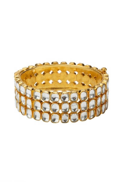 Geometric Stone Bangle - Single Pc 