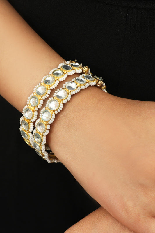 Stone Bangles Set of 2 