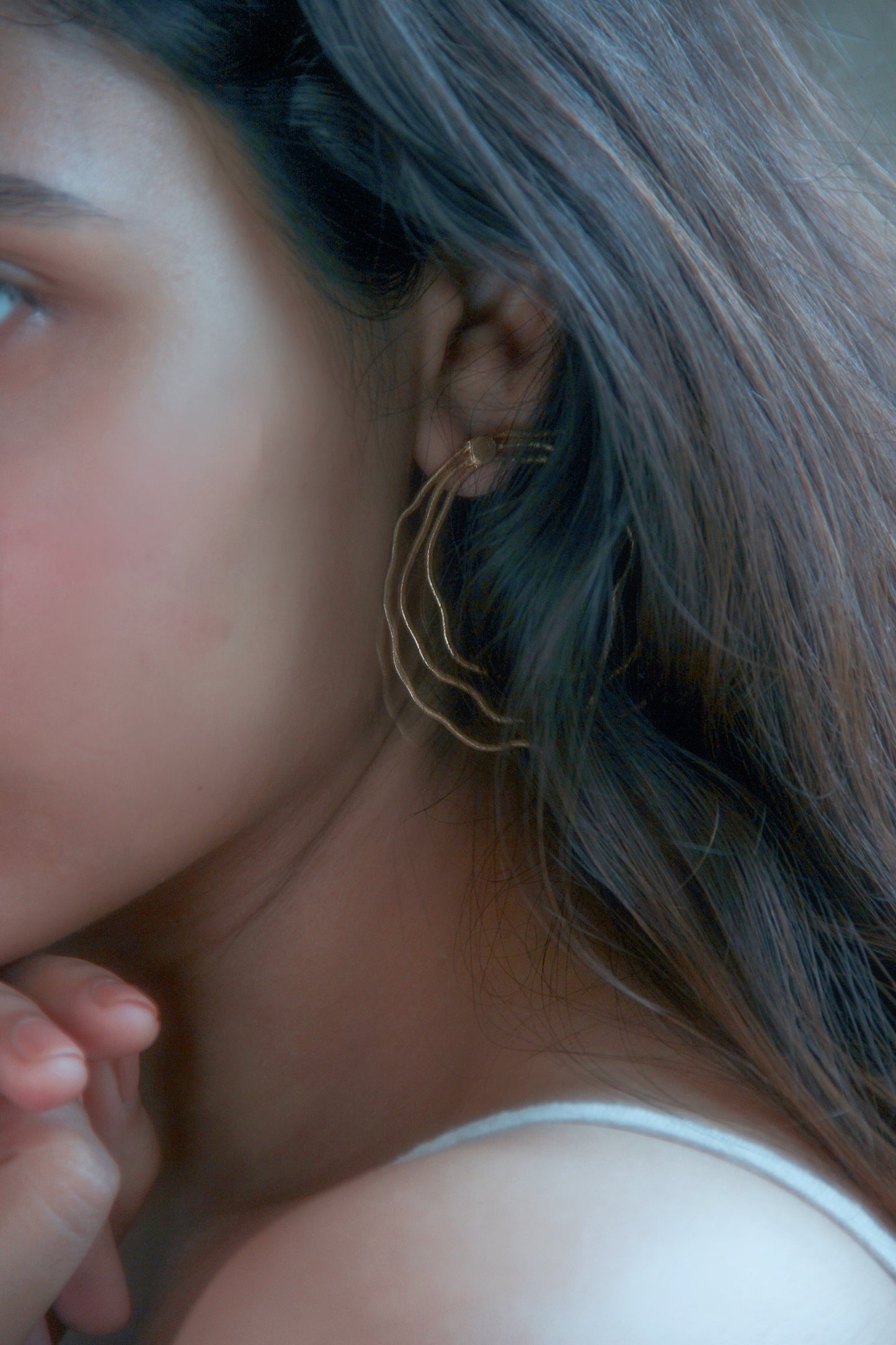Poppy Handcrafted Wired Hoops 
