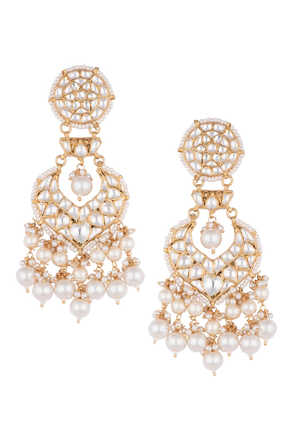 Floral Stone Danglers 
