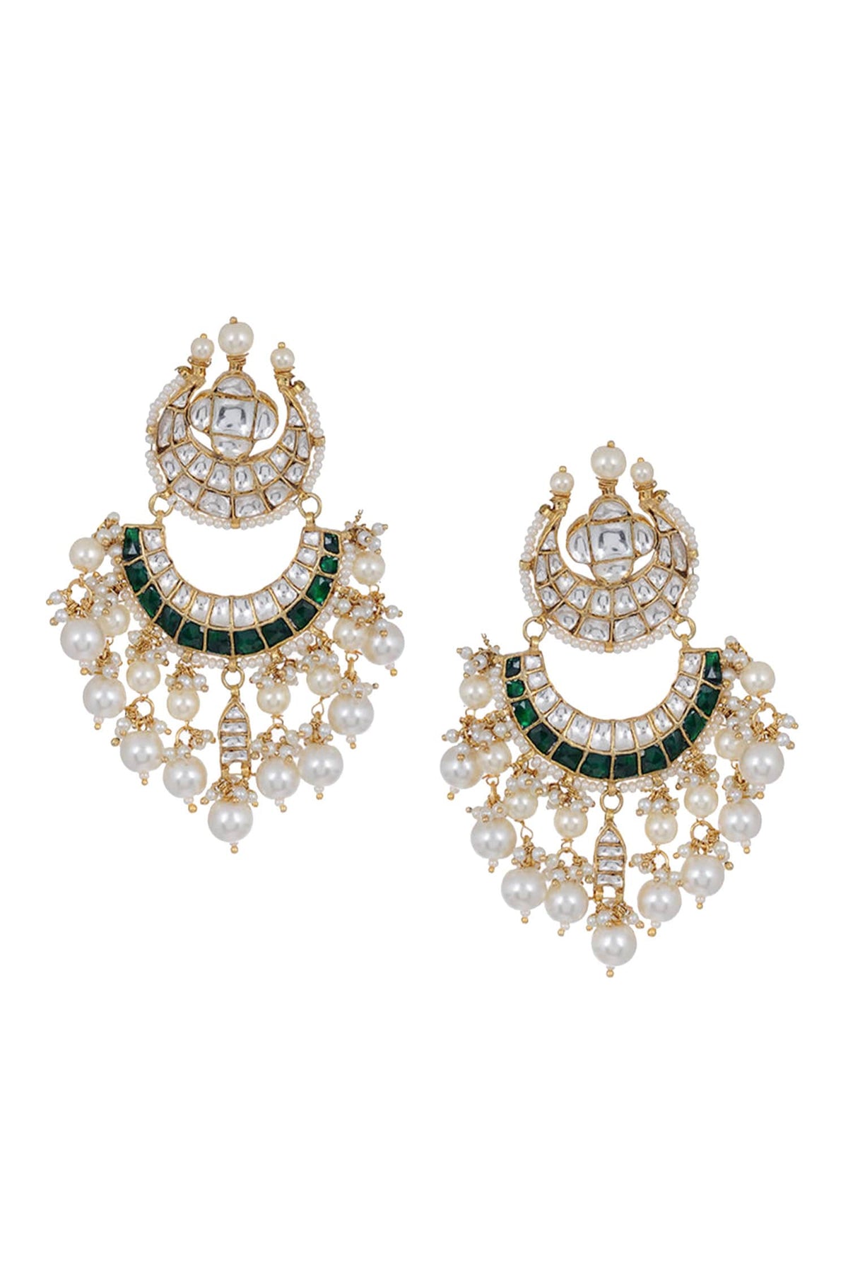 Bead Drop Tiered Chandbalis 