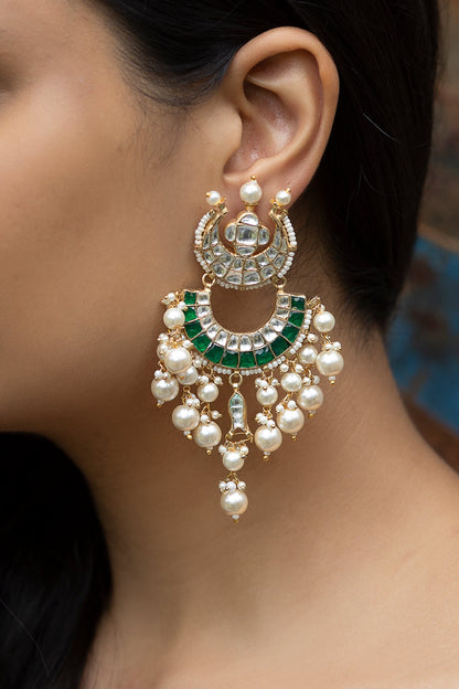 Bead Drop Tiered Chandbalis 