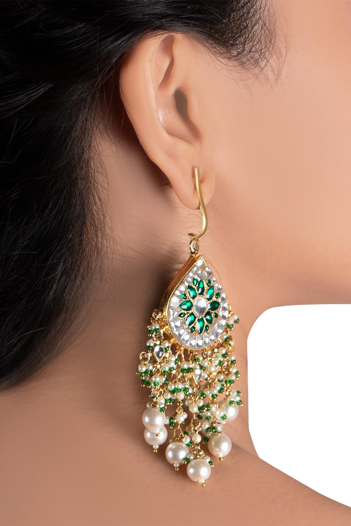 Teardrop Stone Danglers 