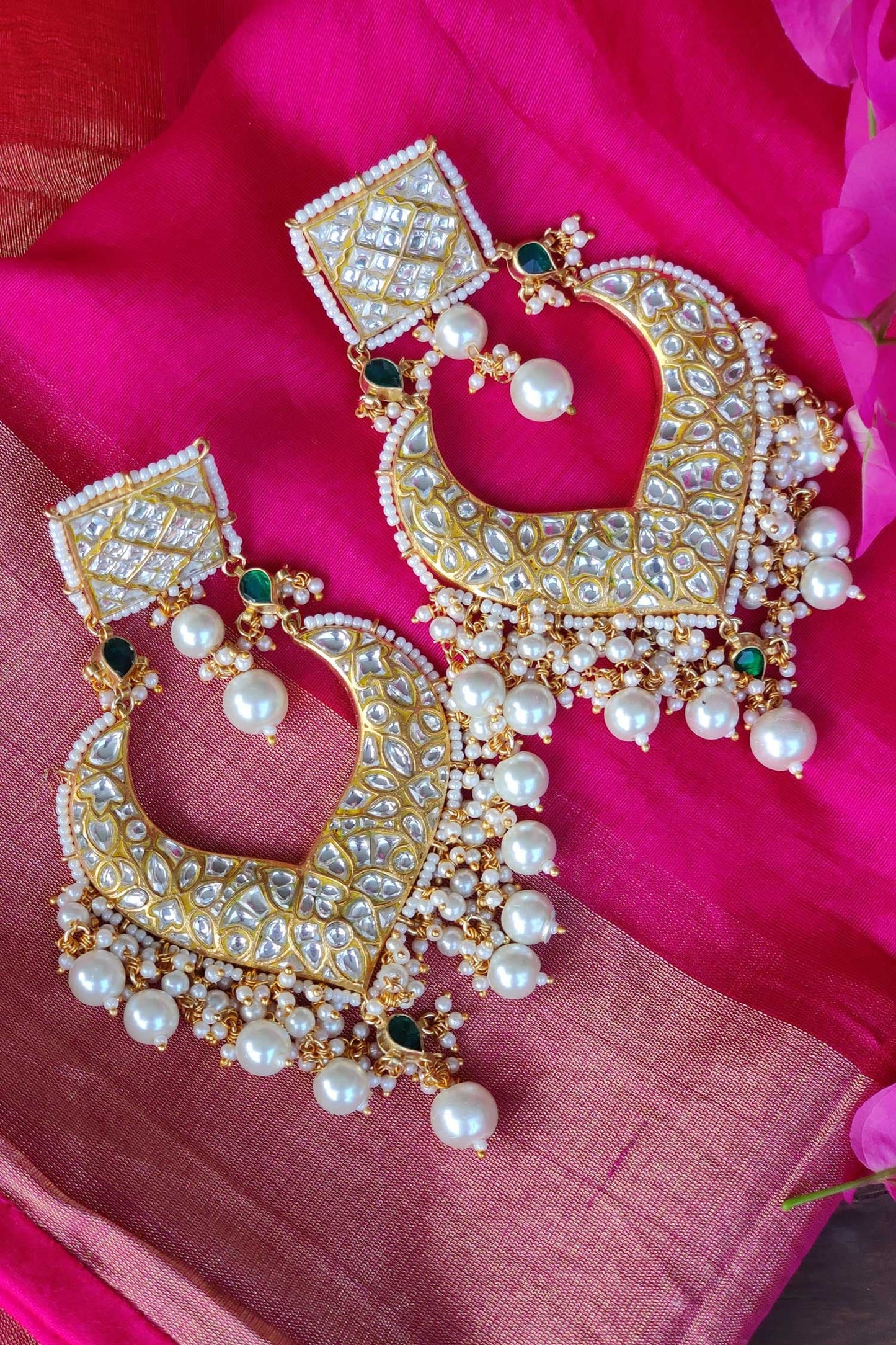 Geometric Stone Danglers 