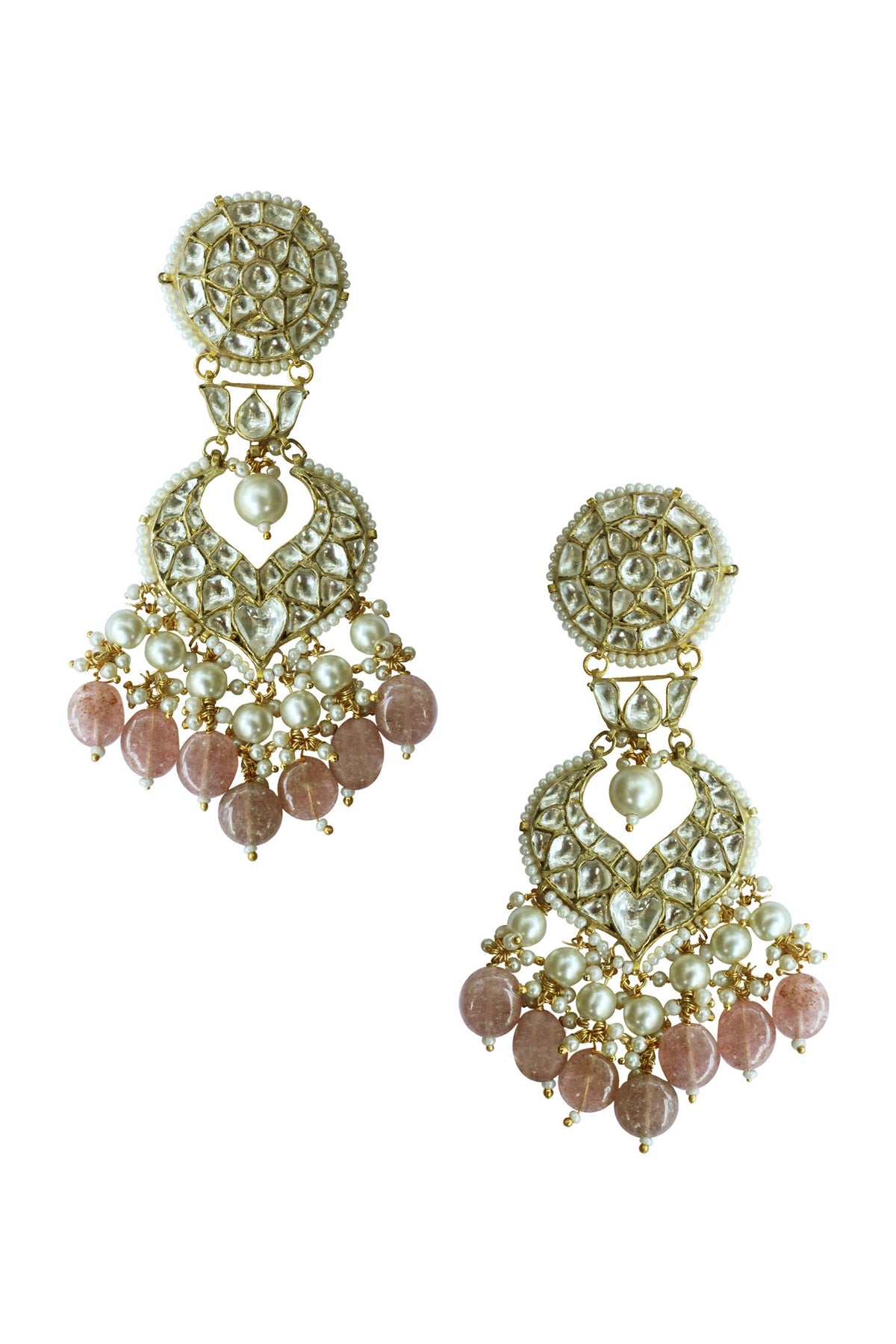 Bead Drop Stone Danglers 