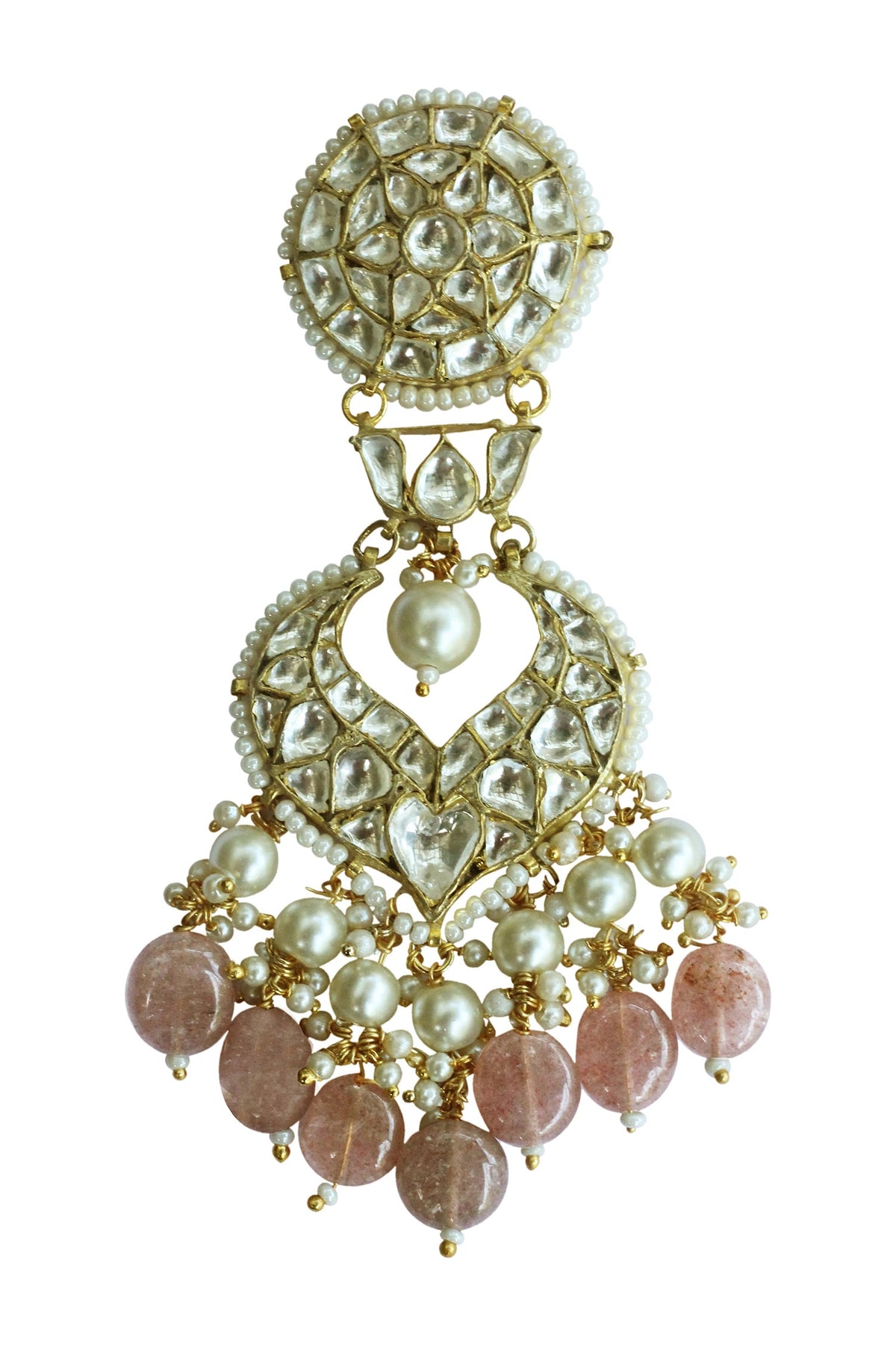 Bead Drop Stone Danglers 