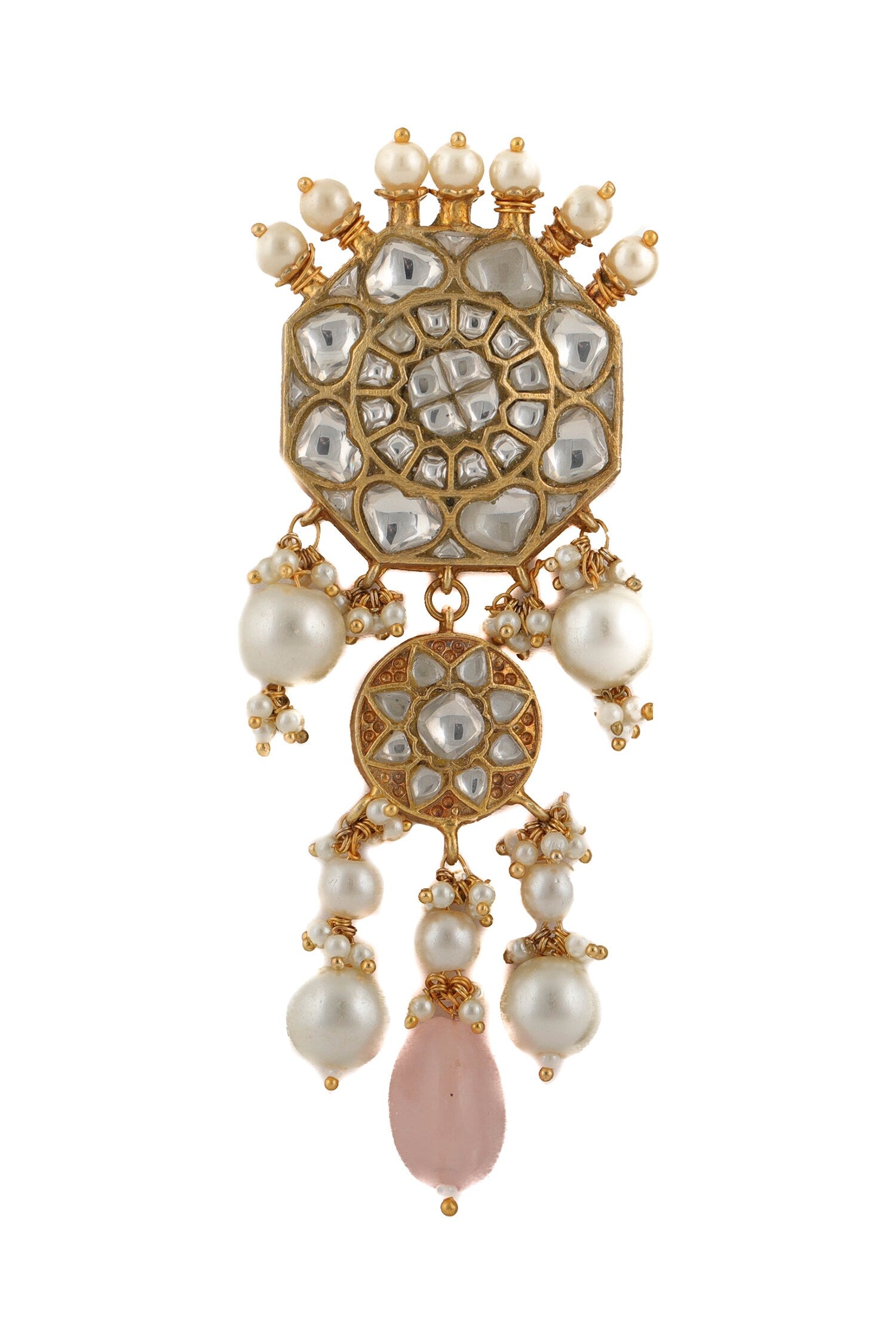 Stone Bead Drop Danglers 