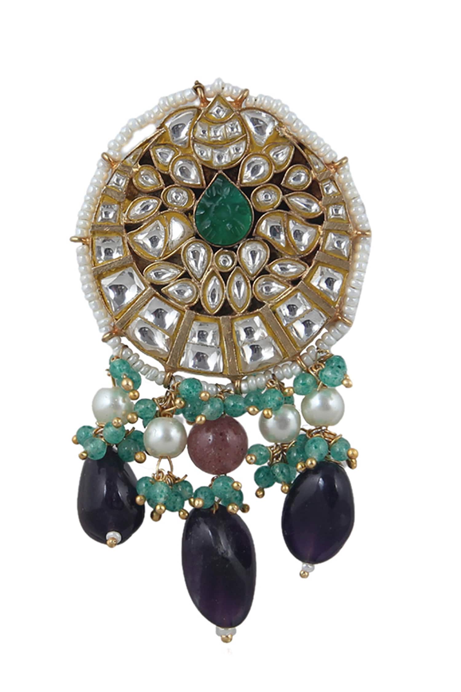 Bead Drop Circular Danglers 