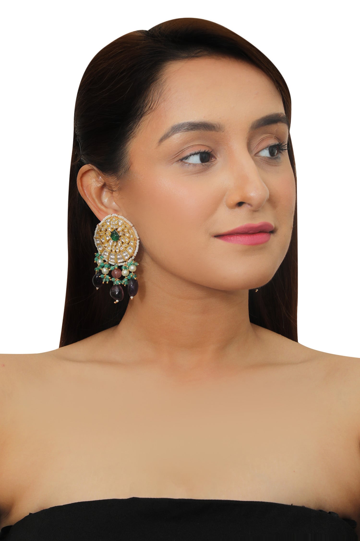Bead Drop Circular Danglers 