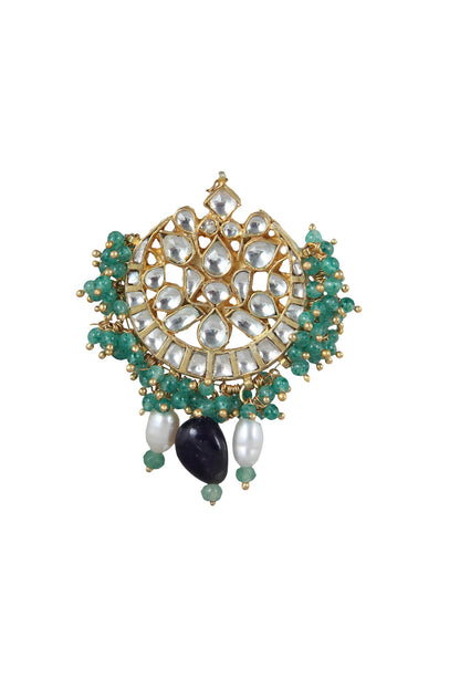 Bead Drop Chandbali Studs 