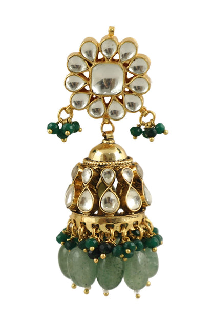 Floral Motif Jhumkas 