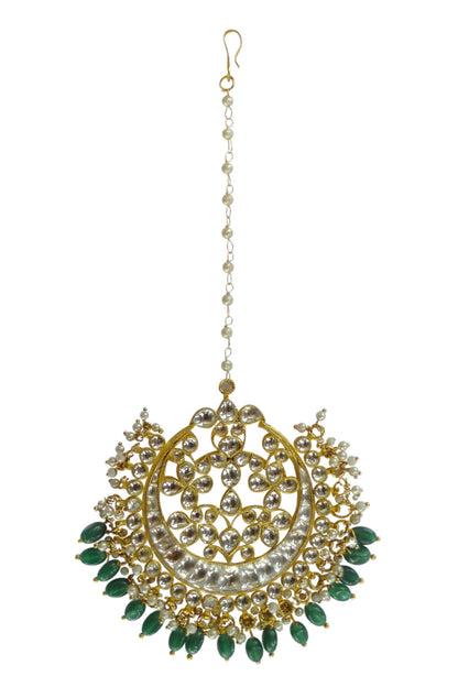 Bead Drop Maangtikka 