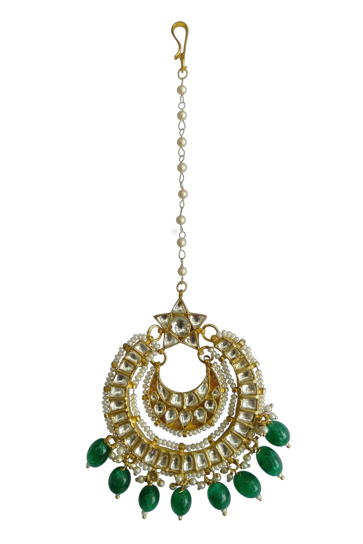 Bead Drop Maangtikka 