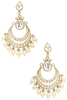 Gold Plated Chand Baali Earrings