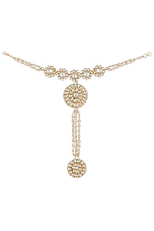 Gold plated 5 flower hathphool